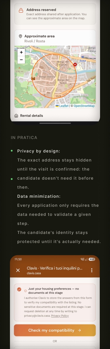 In practice: privacy by design and data minimization